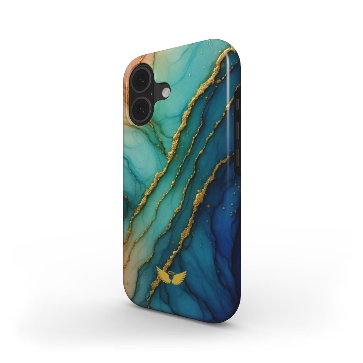 Tough Phone Case Ocean Gold