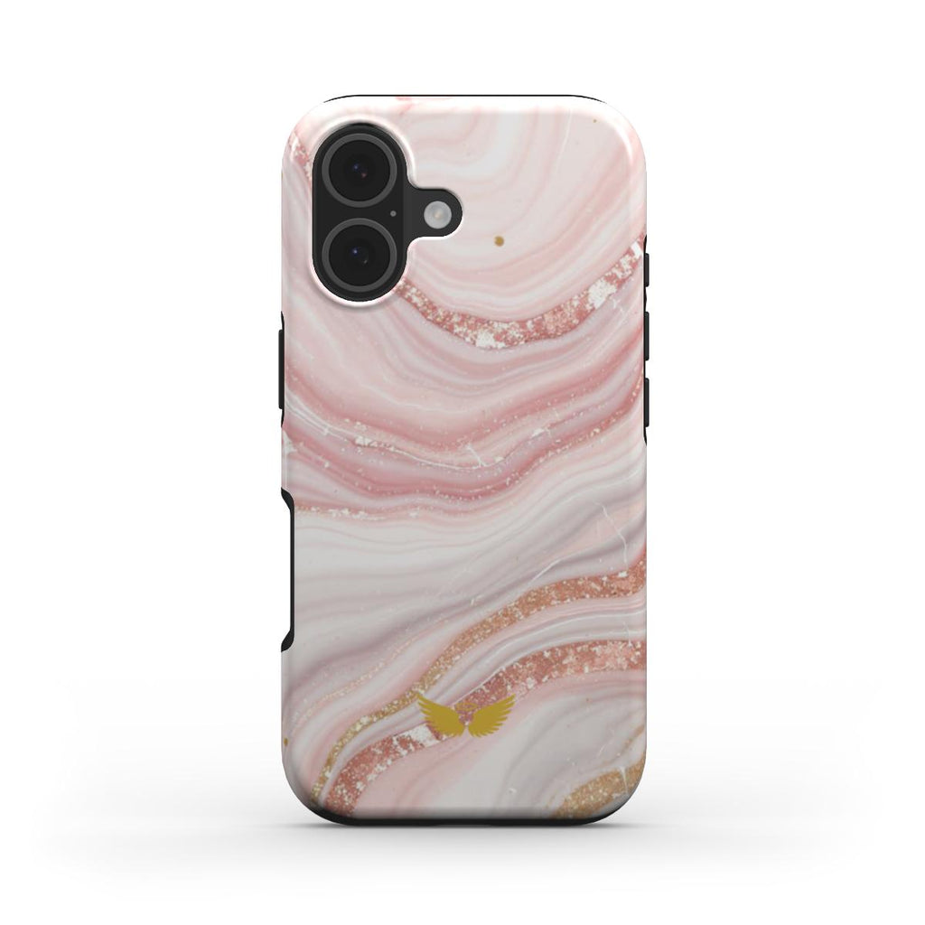 Tough Phone Case Rose Quartz Glow