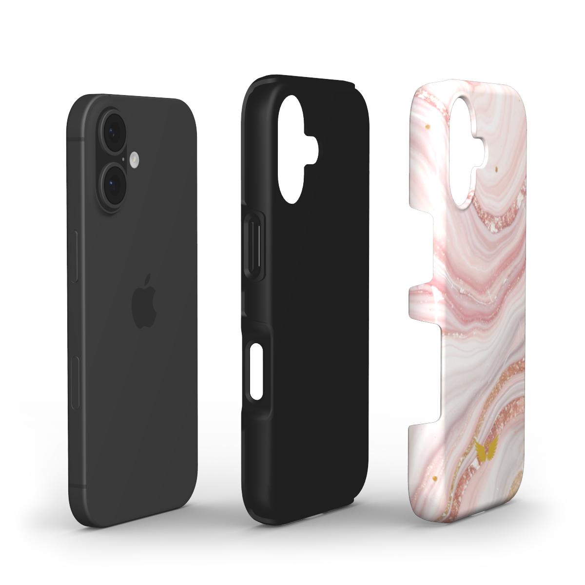 Tough Phone Case Rose Quartz Glow