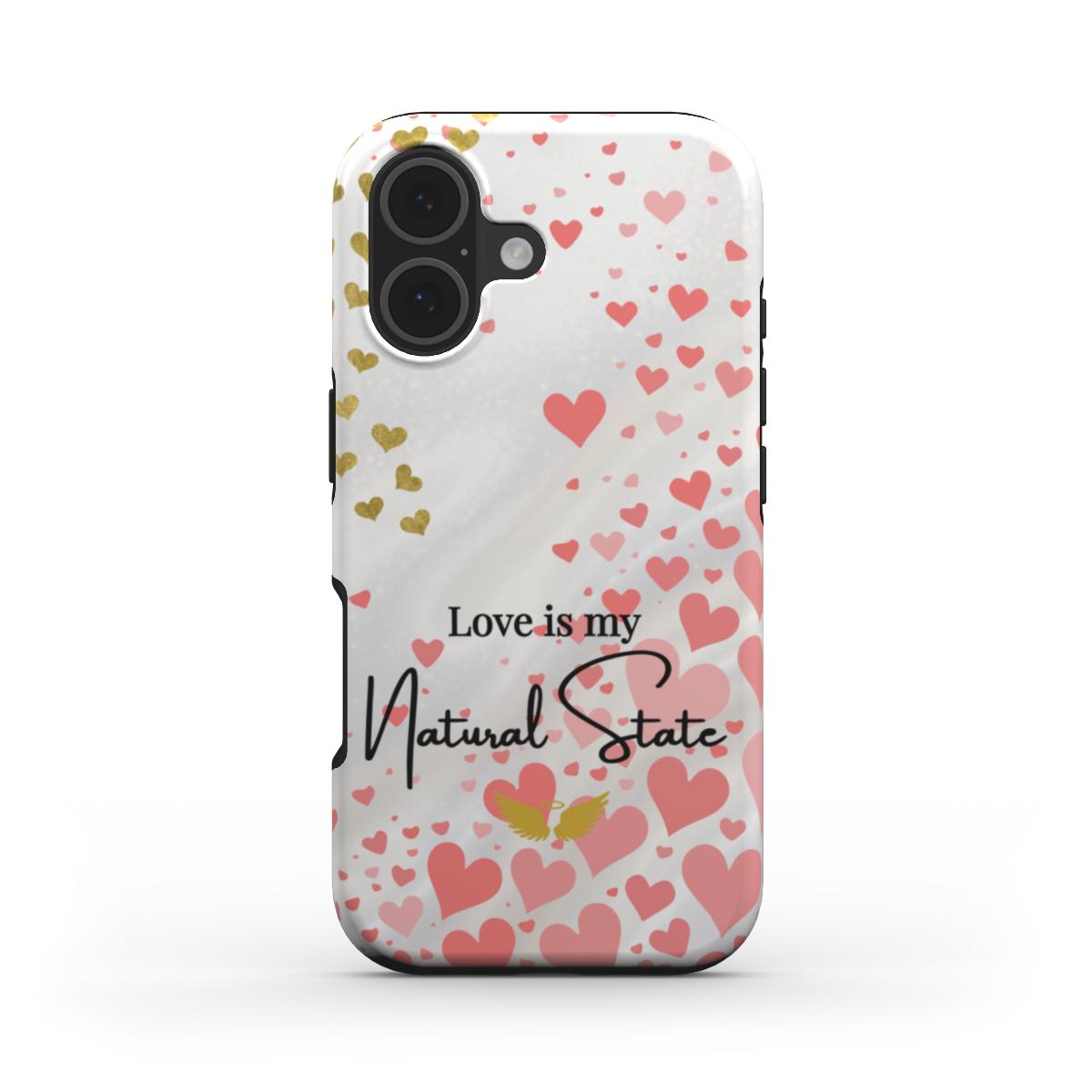 Tough Phone Case Natural Love