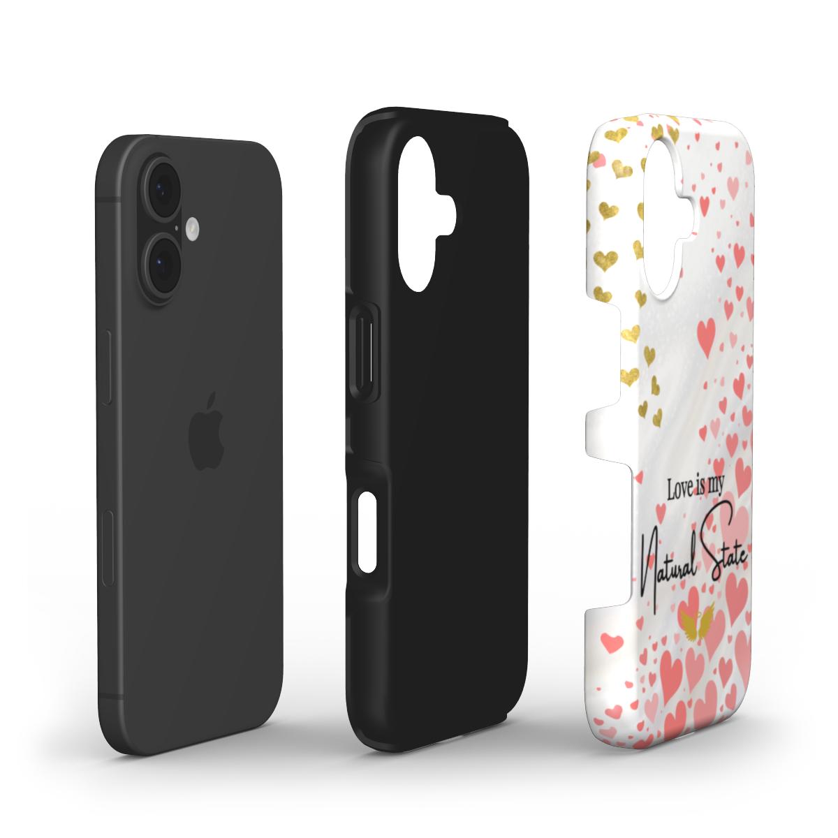 Tough Phone Case Natural Love