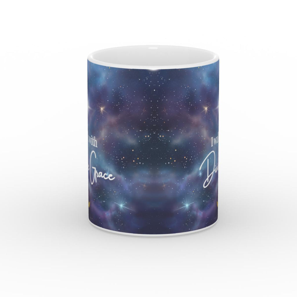White Glossy Mug Divine Grace