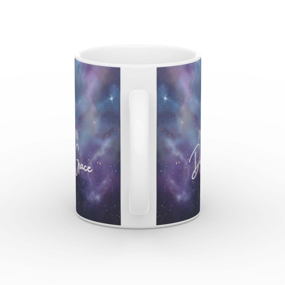 White Glossy Mug Divine Grace