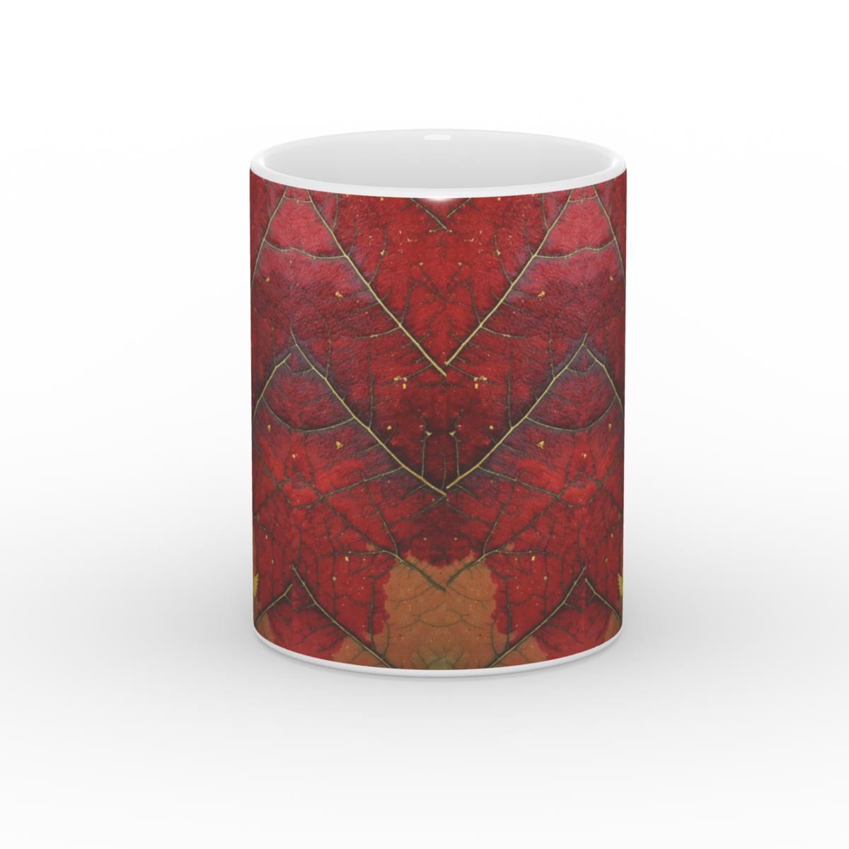 White Glossy Mug Sacred Seasons