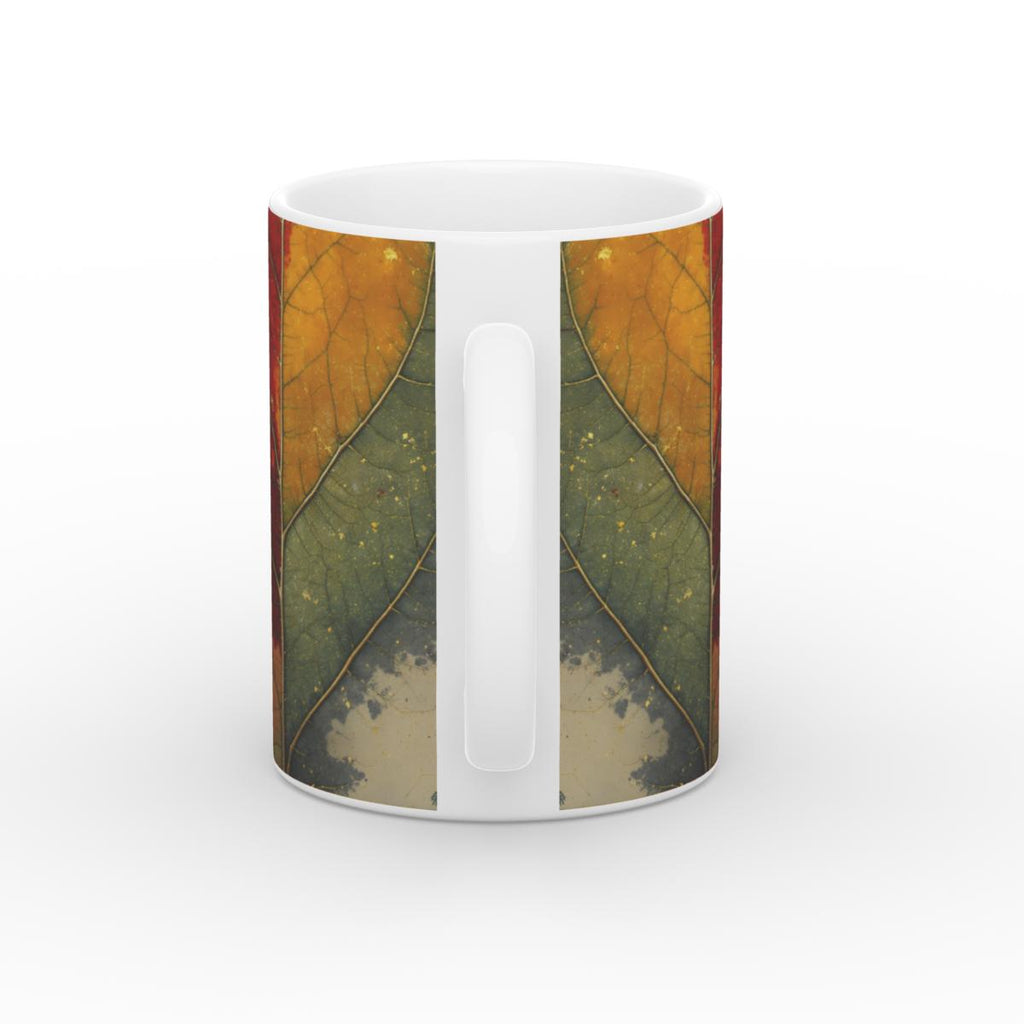 White Glossy Mug Sacred Seasons