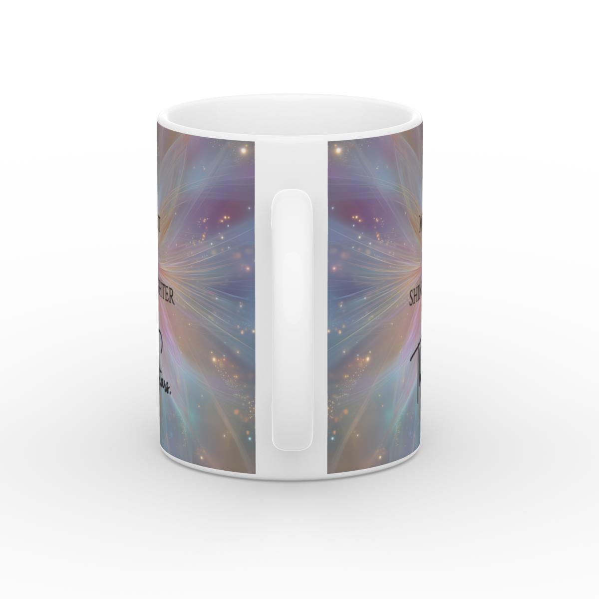 White Glossy Mug The Stars