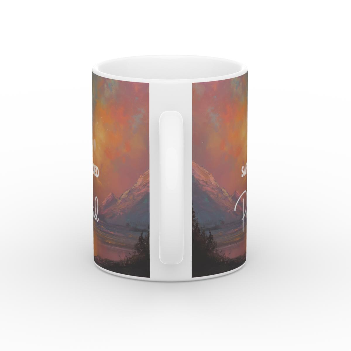 White Glossy Mug Safe & Guided