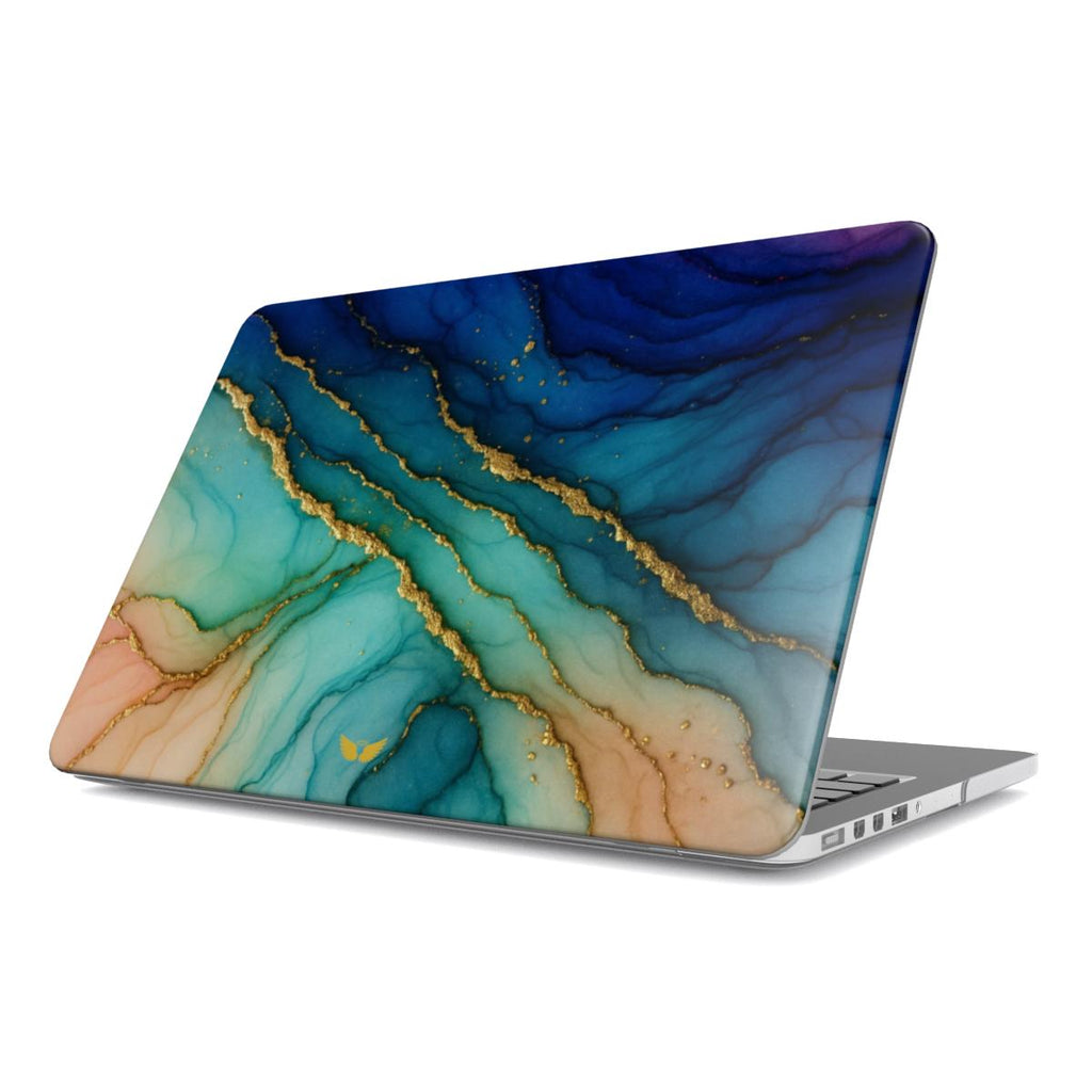 MacBook Case Ocean Gold