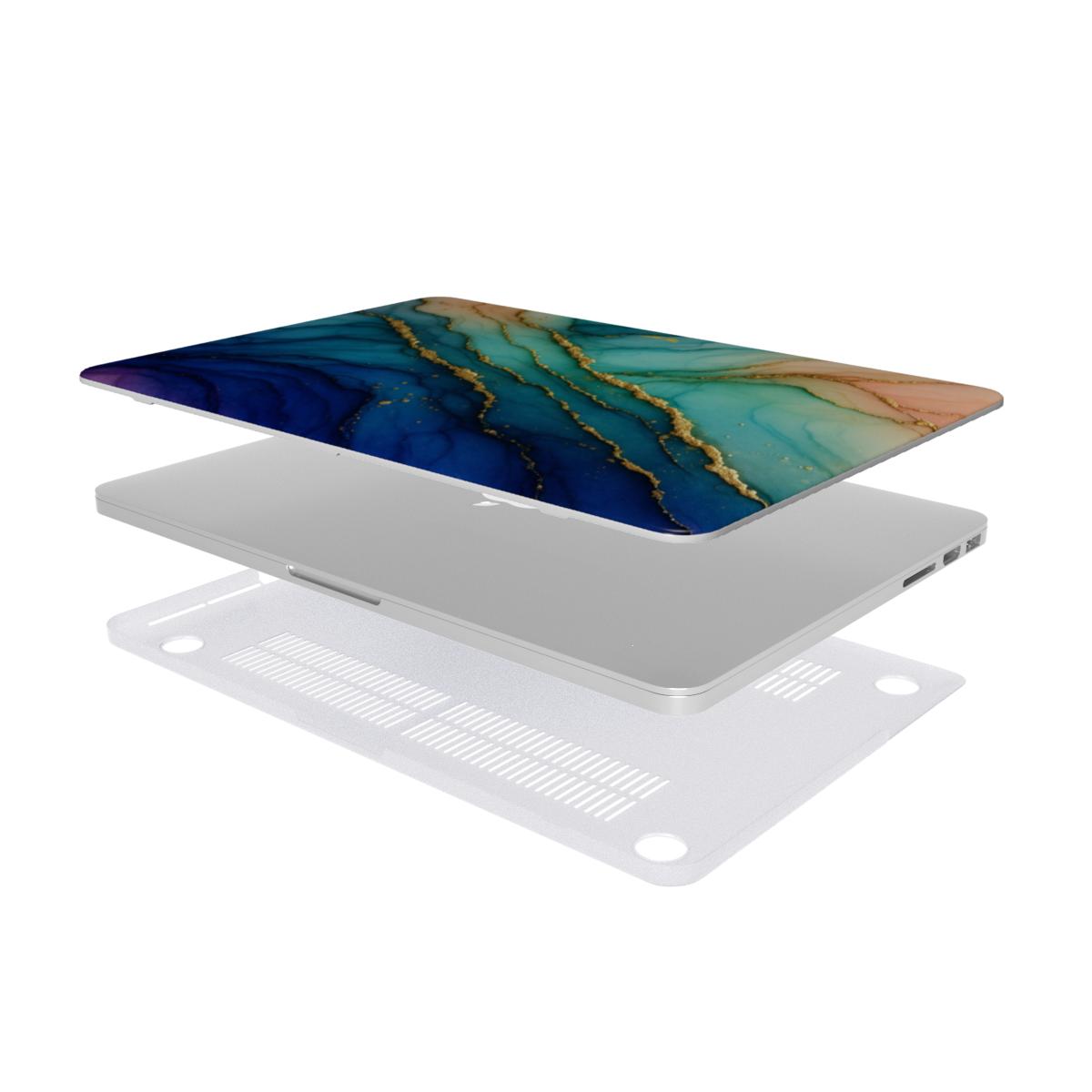 MacBook Case Ocean Gold