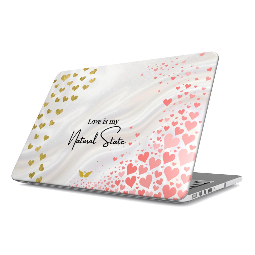 MacBook Case Natural Love