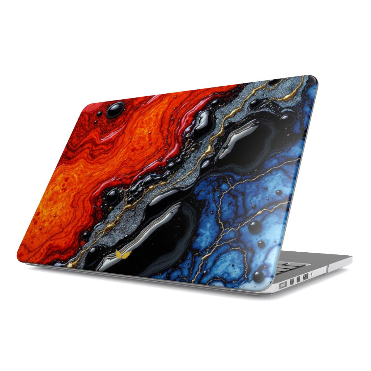 MacBook Case Lava and Ocean