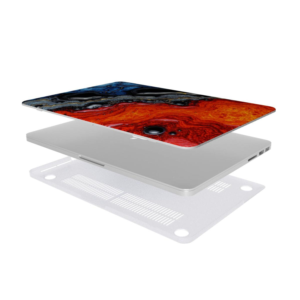 MacBook Case Lava and Ocean
