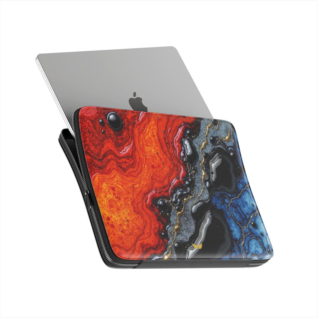 Premium Laptop Sleeve Lava and Ocean