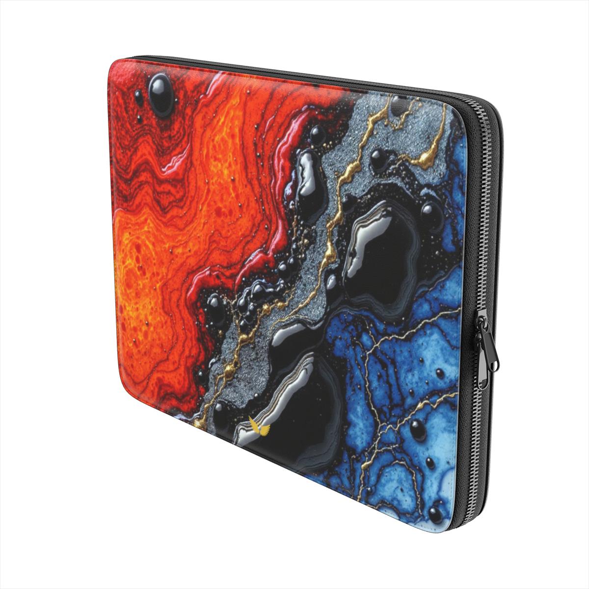 Premium Laptop Sleeve Lava and Ocean