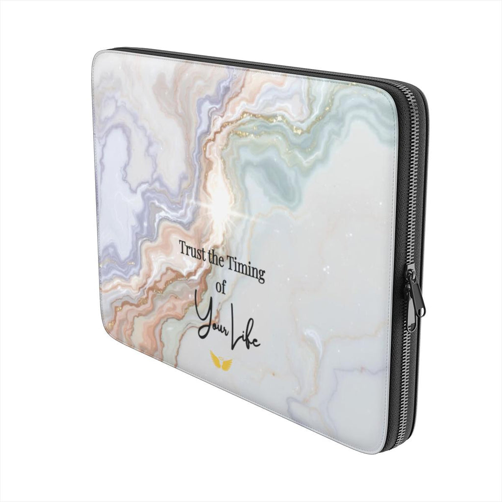 Premium Laptop Sleeve Trust the Timing