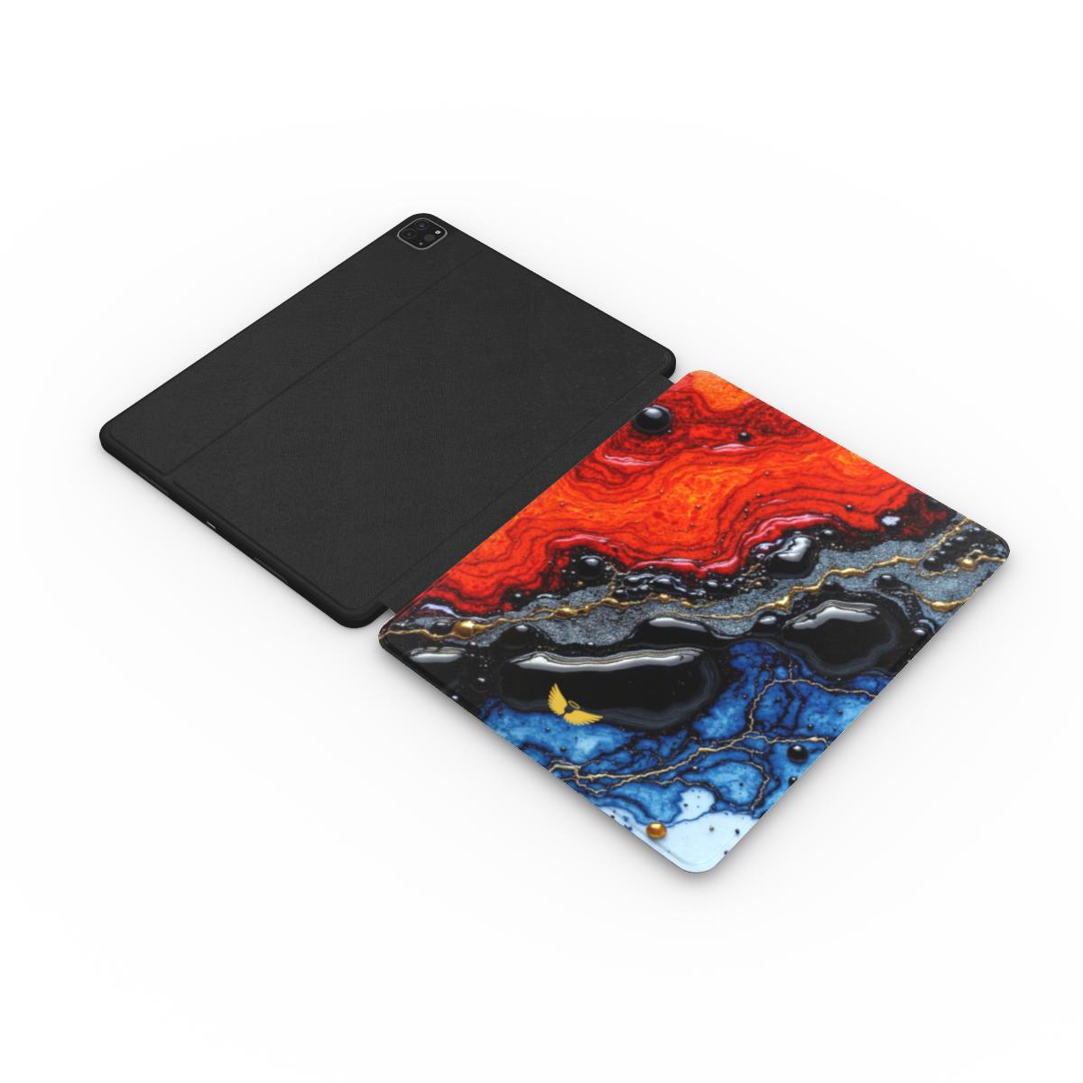 Apple iPad Case Lava and Ocean