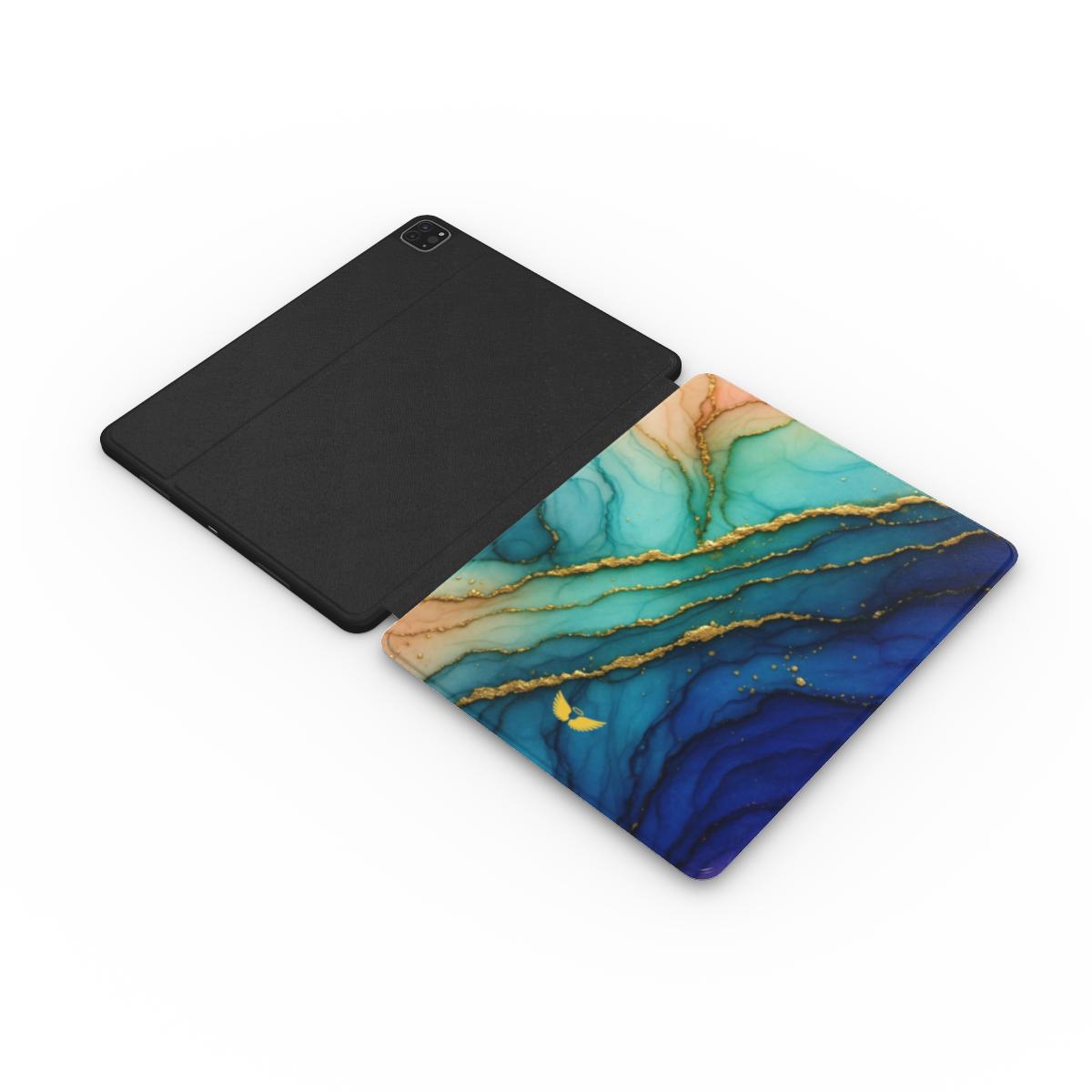 Apple iPad Case Ocean Gold