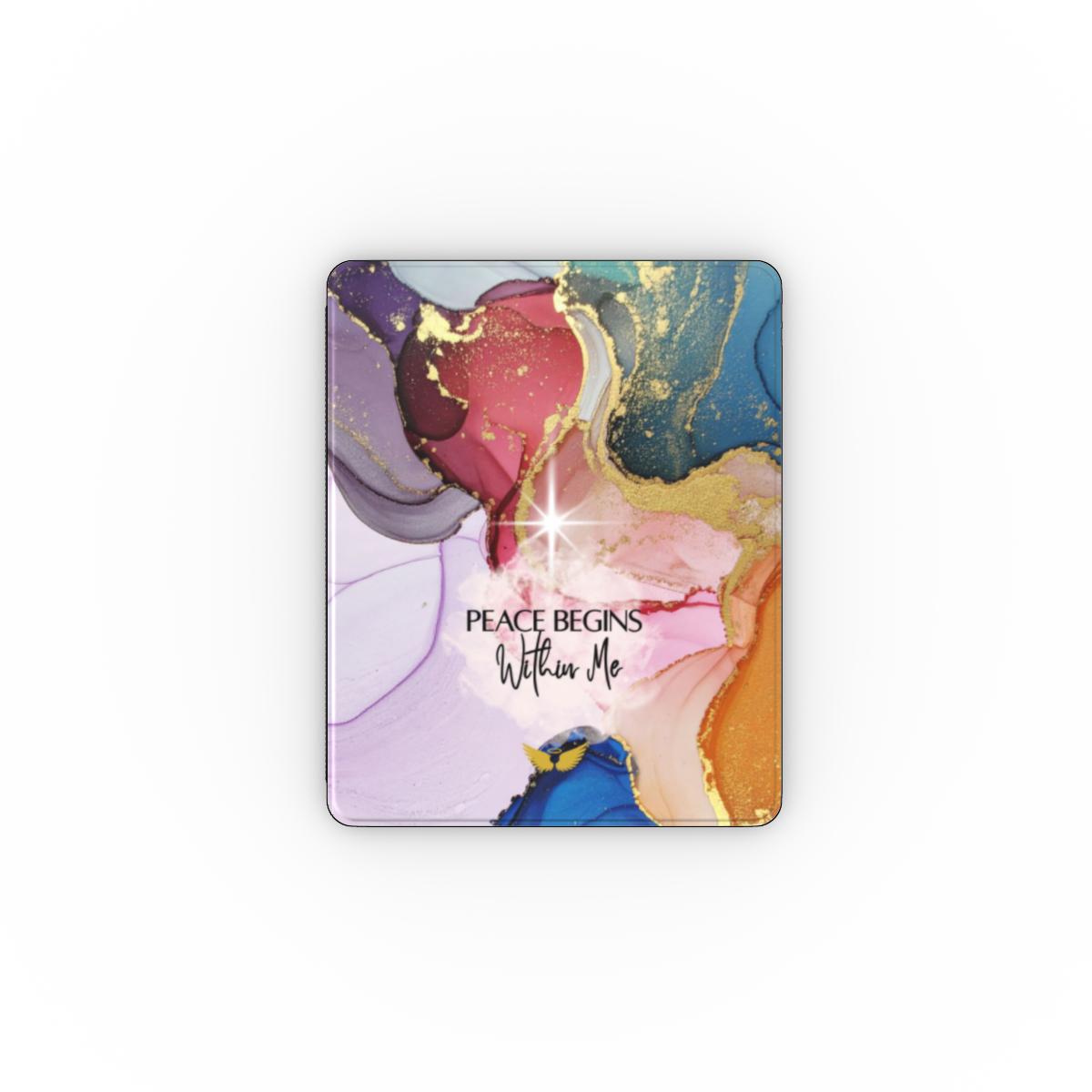 Apple iPad Case Peace Begins Within
