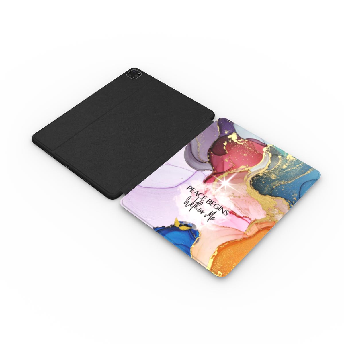 Apple iPad Case Peace Begins Within