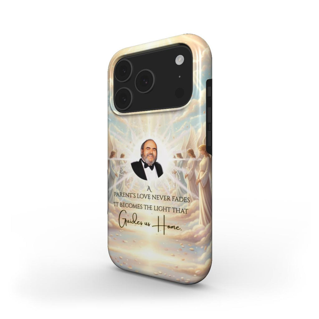 Personalized Remembrance Case – “Guided by Love”  Tough Phone Case