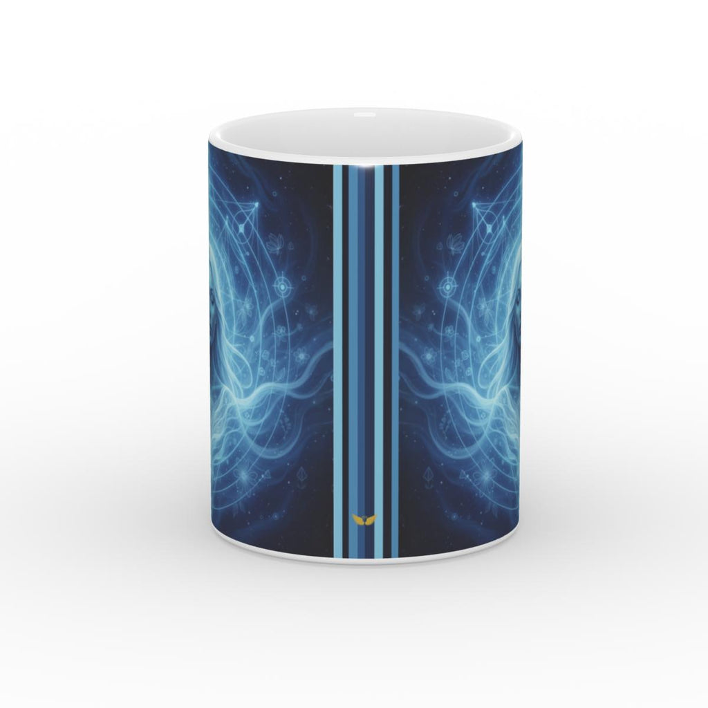 Sacred Intuition  White Glossy Mug