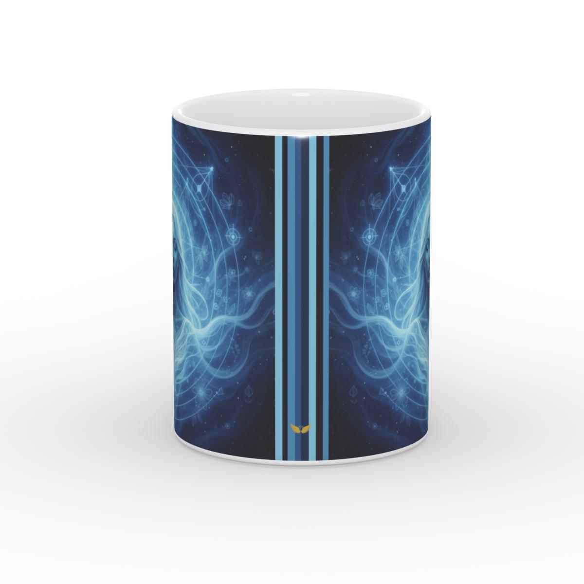 Sacred Intuition  White Glossy Mug