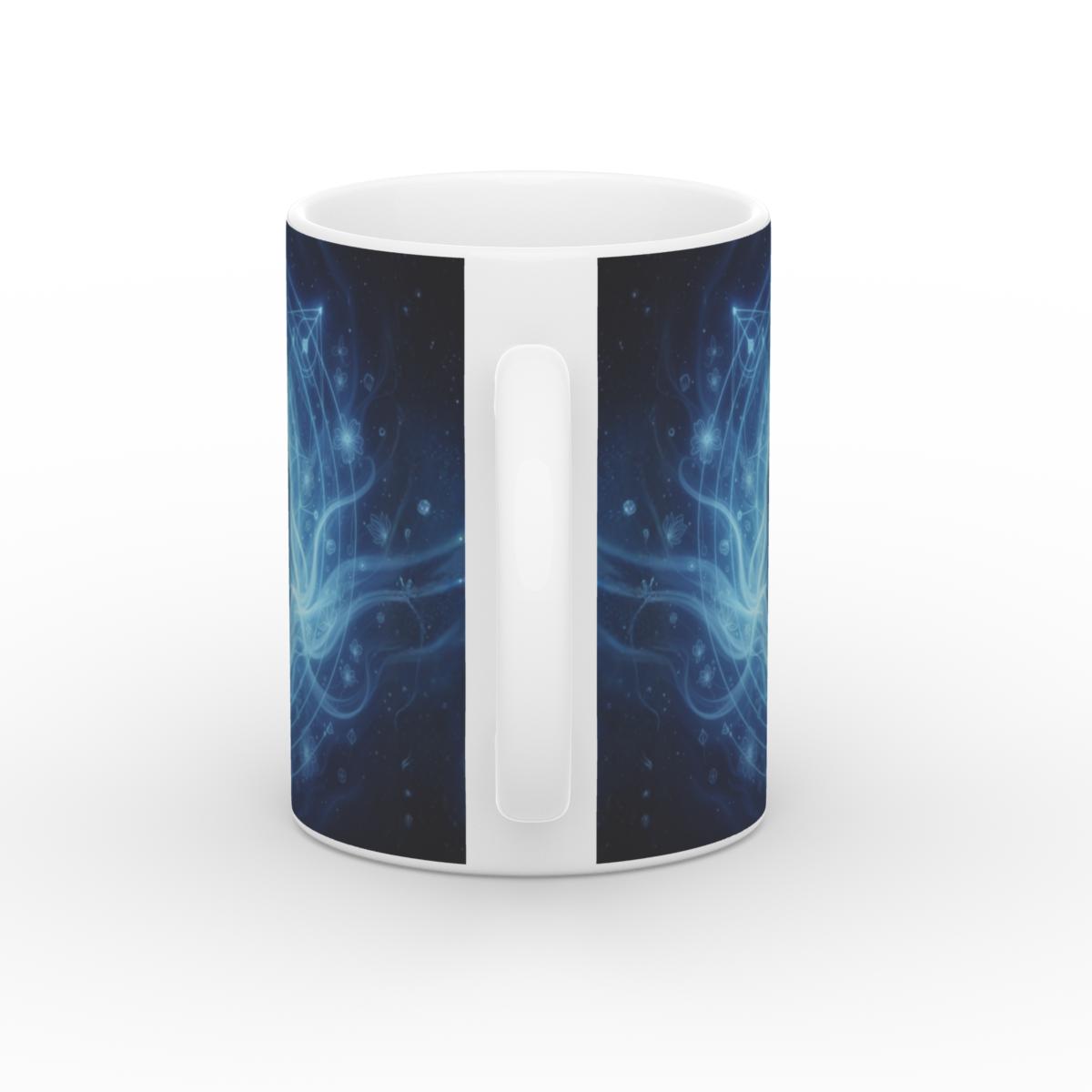 Sacred Intuition  White Glossy Mug