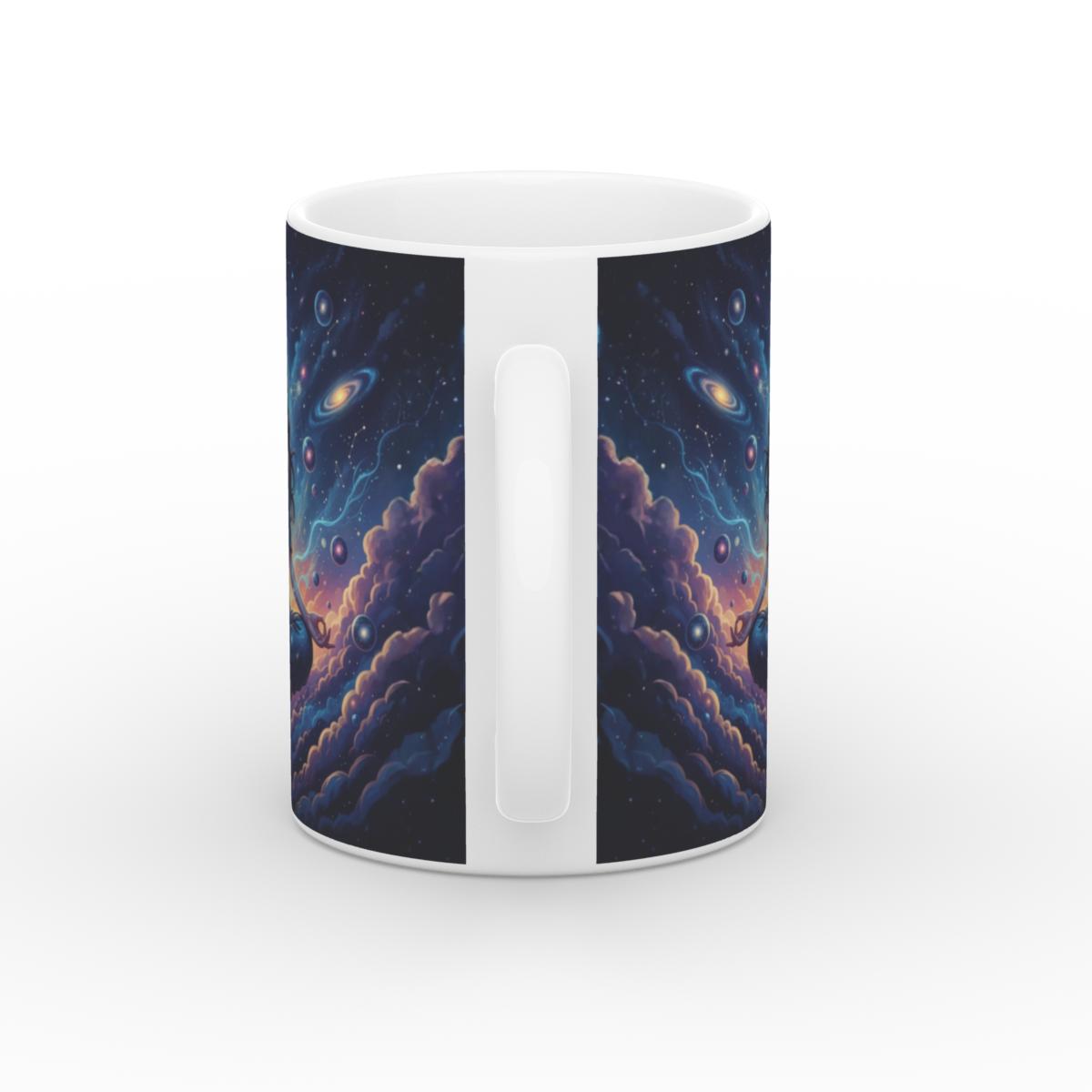 The Quantum Dreamer White Glossy Mug