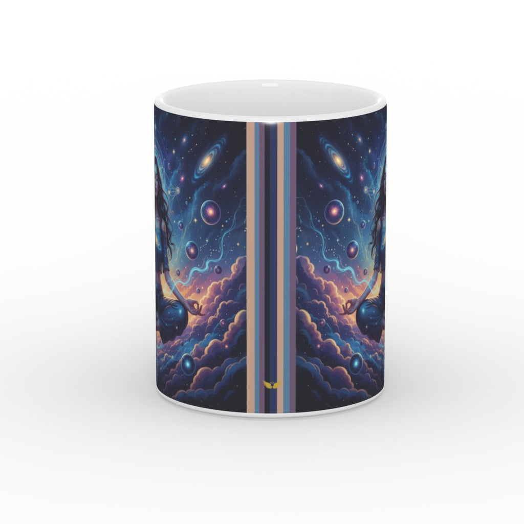 The Quantum Dreamer White Glossy Mug