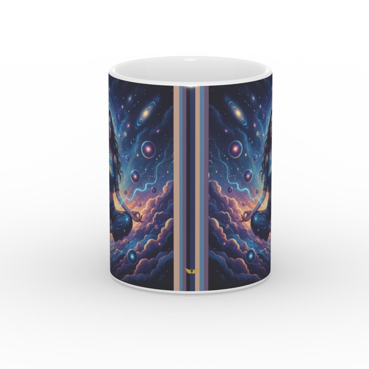 The Quantum Dreamer White Glossy Mug