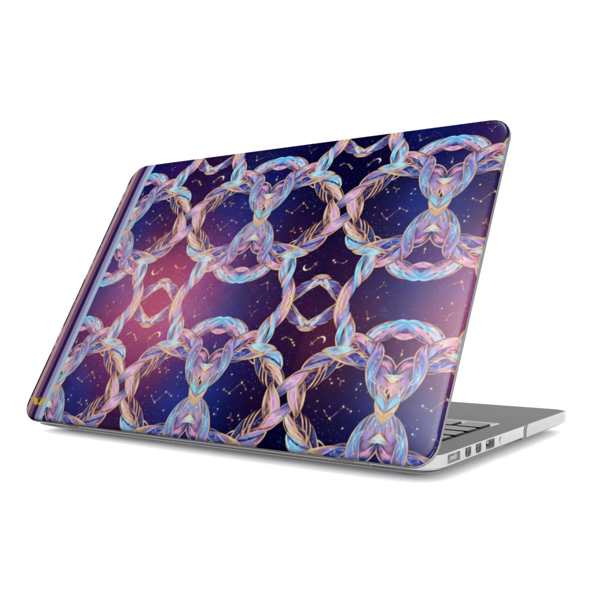 Cosmic Braids MacBook Case