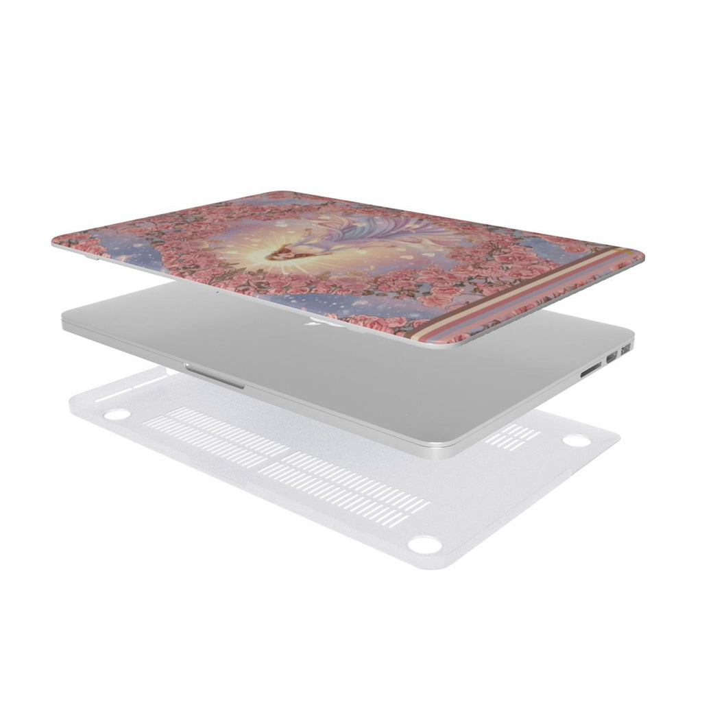 Goddess of Love & Light MacBook Case
