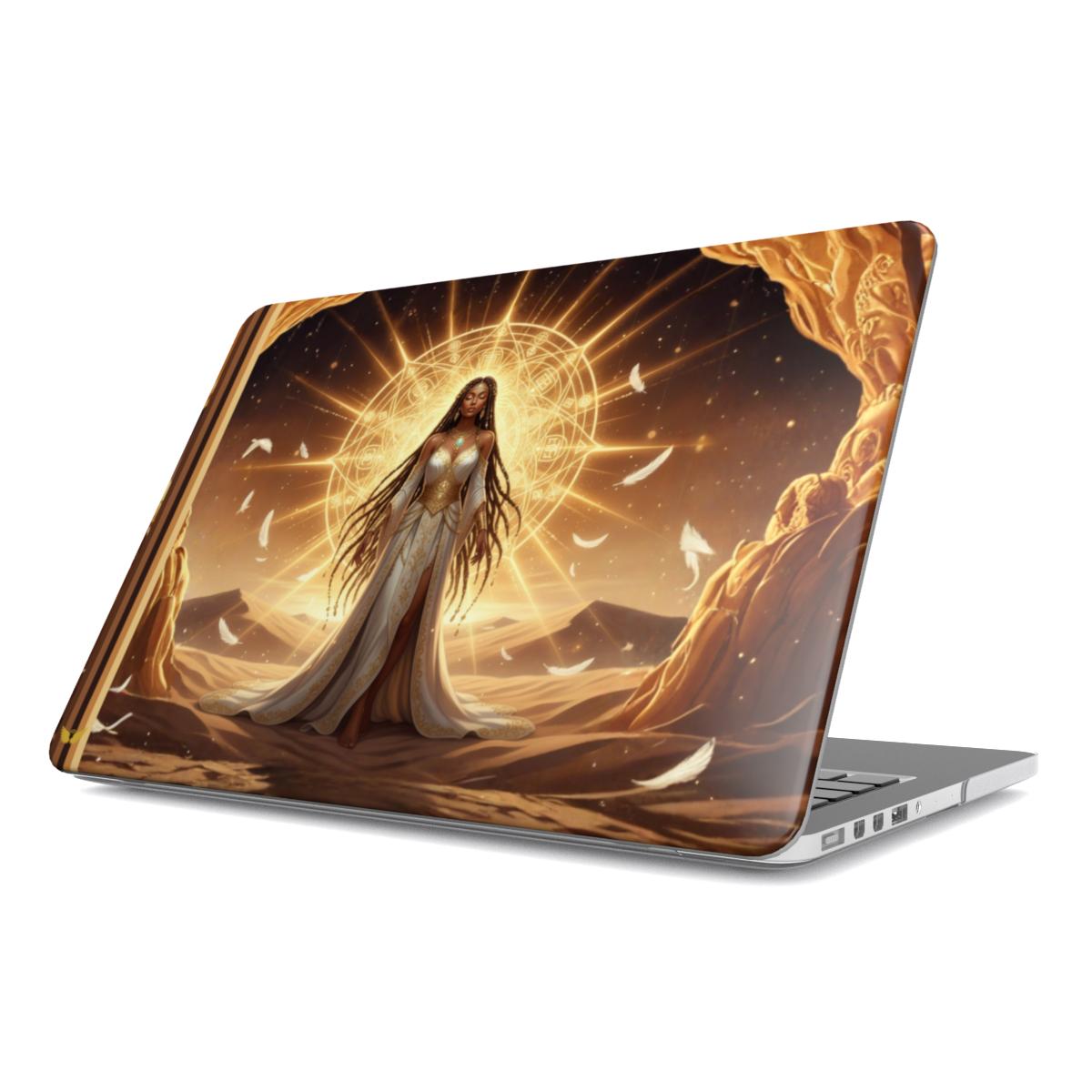 Earth Goddess Rising MacBook Case
