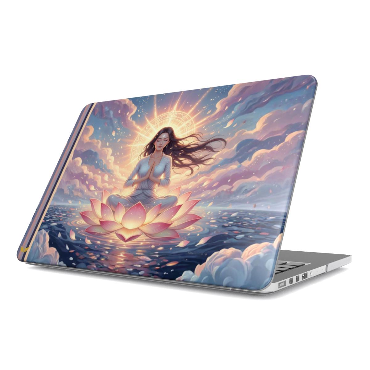Lotus of Light MacBook Case