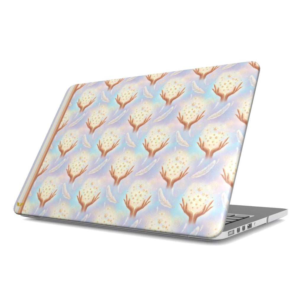 Hands of Light MacBook Case