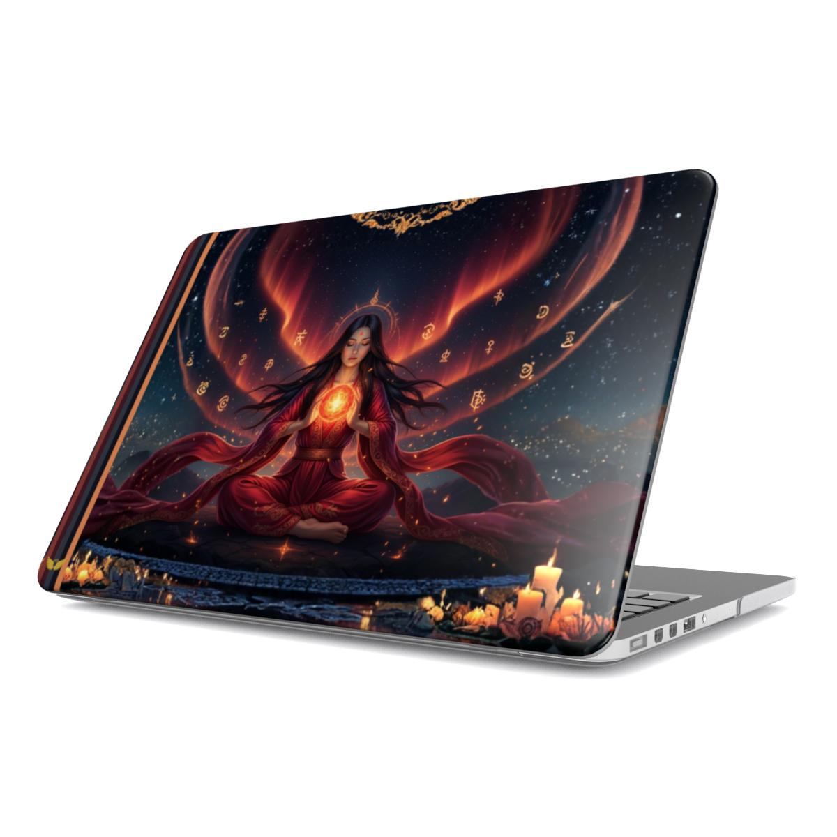 The Sacred Fire Within MacBook Case