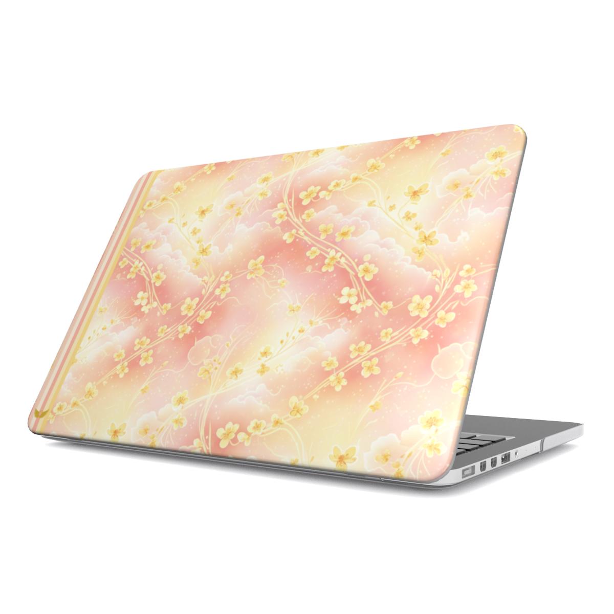 Radiant Dawn Blossoms MacBook Case
