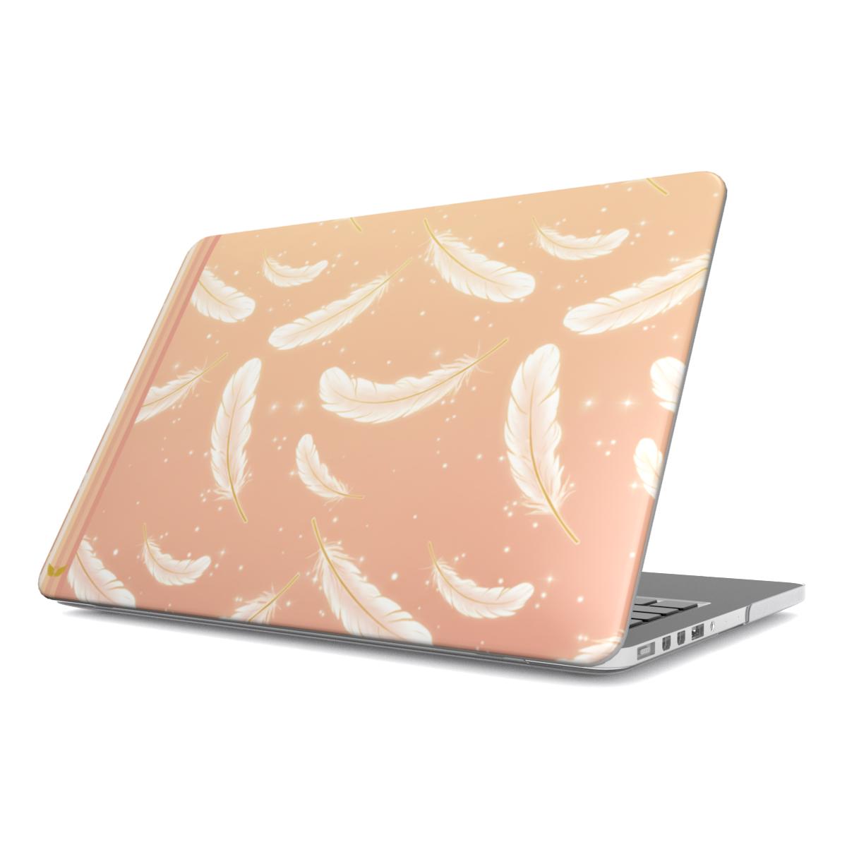 Sun-Kissed Feathers MacBook Case