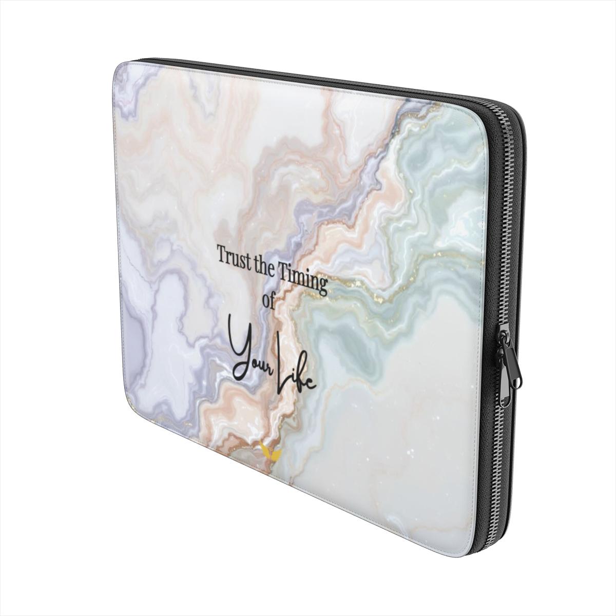Premium Laptop Sleeve Trust the timing