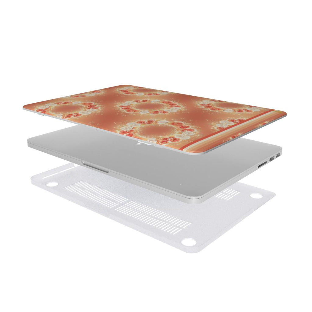 Halo Fire Petals MacBook Case