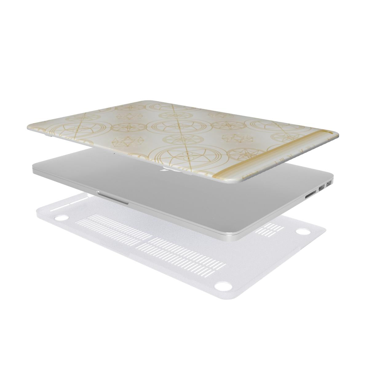 Sacred Geometry Flow MacBook Case