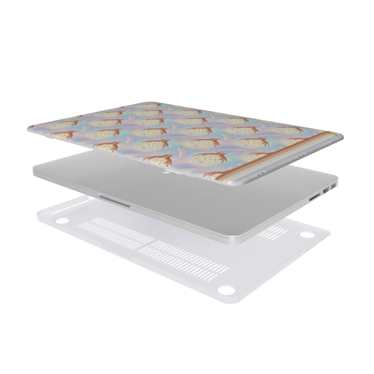 Hands of Light MacBook Case