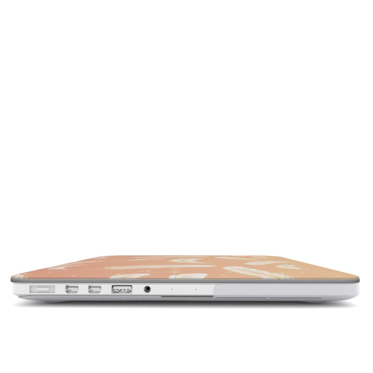 Sun-Kissed Feathers MacBook Case