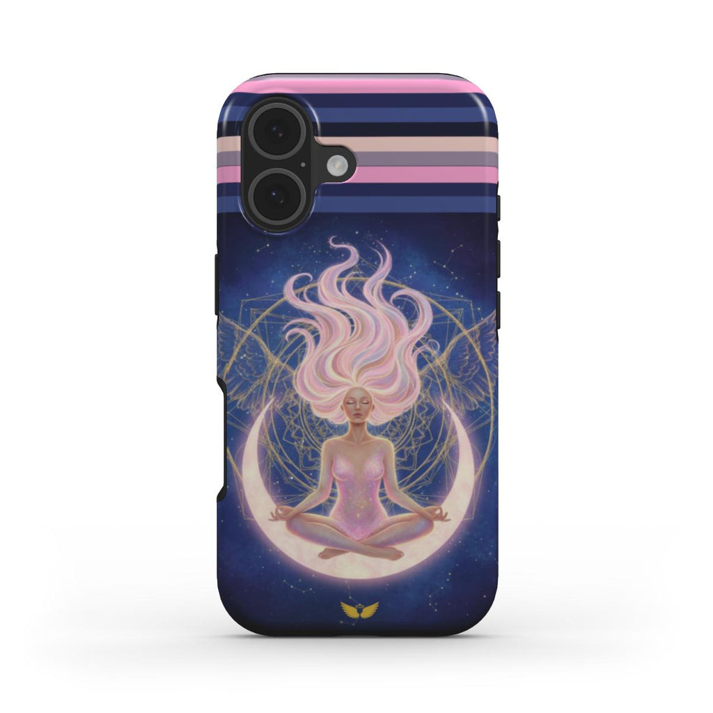 Tough Phone Case Celestial Meditation Queen