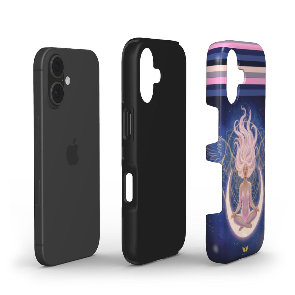 Tough Phone Case Celestial Meditation Queen