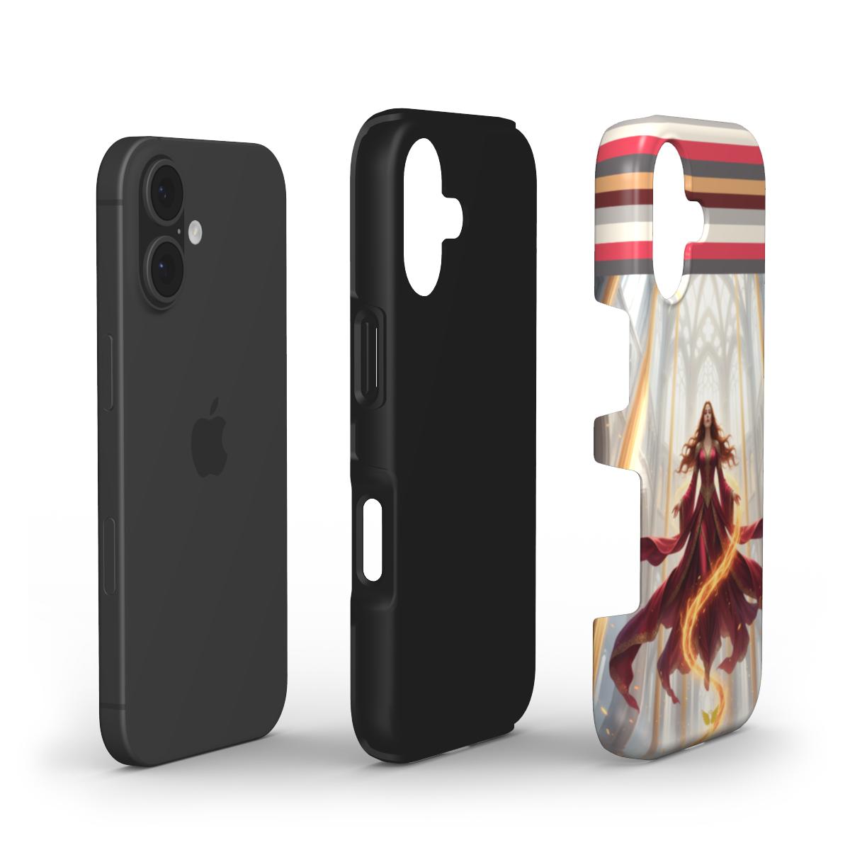 Tough Phone Case The Divine Flame Ascending