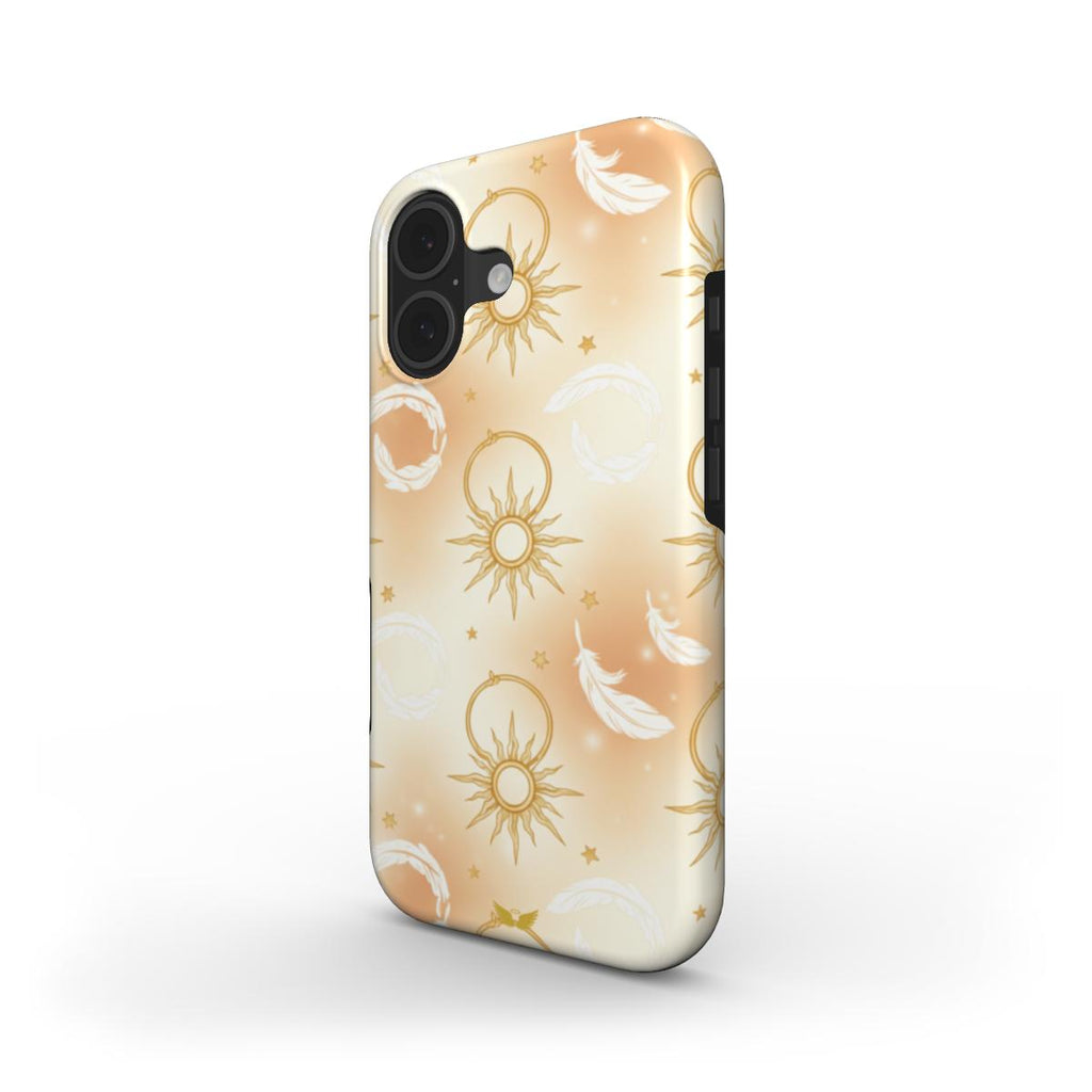Tough Phone Case Sacred Sun Earrings