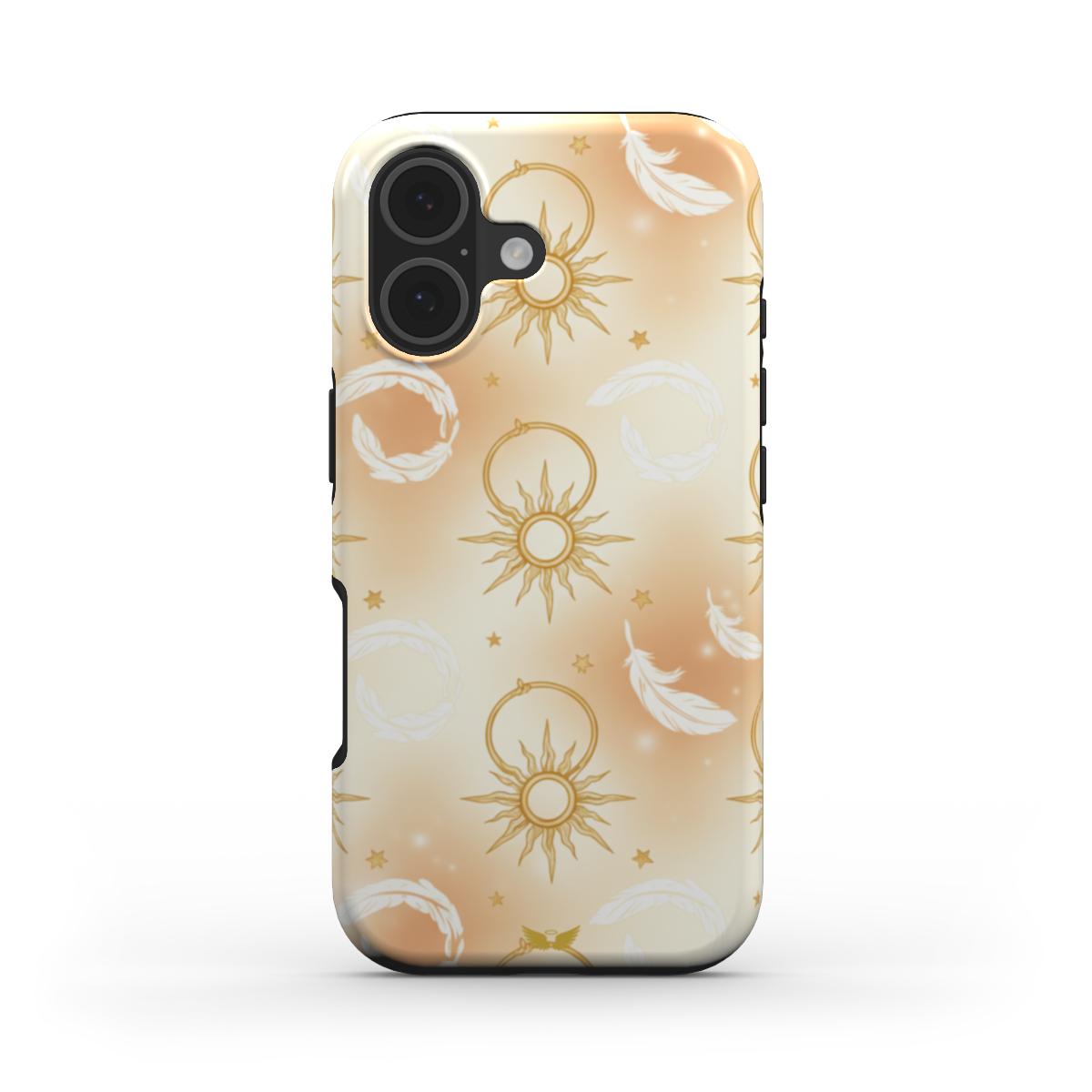 Tough Phone Case Sacred Sun Earrings