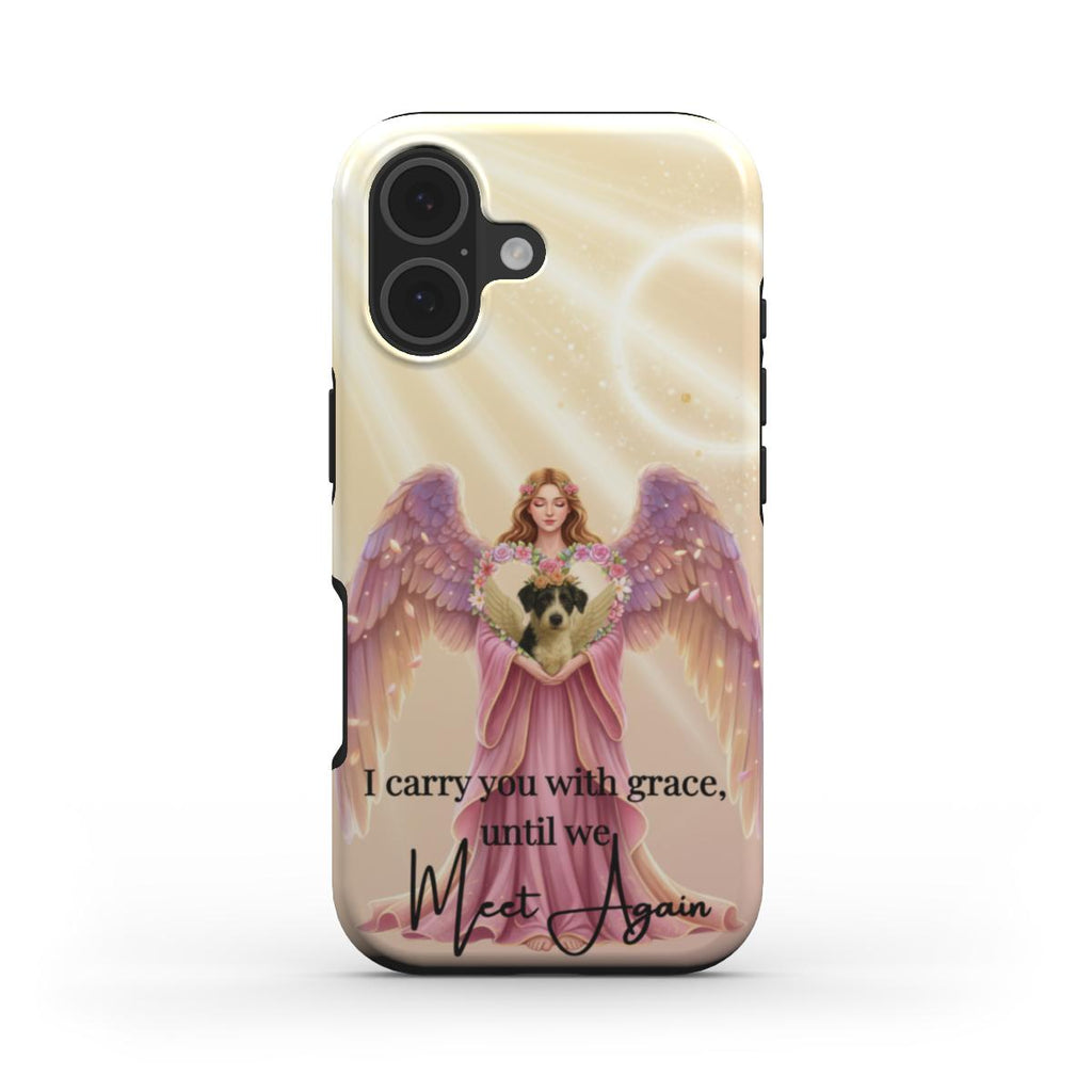Tough Phone Case Personalized Remembrance Angel