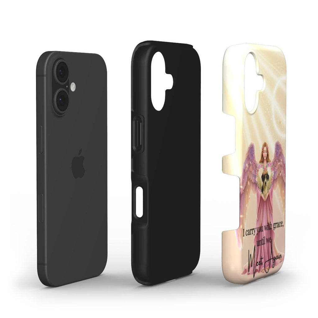 Tough Phone Case Personalized Remembrance Angel